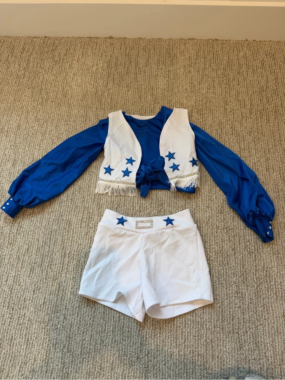 Kids DCC Cowboys Cheer Costume Set